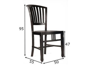 Krēsls SIT, brūns cena un informācija | Virtuves un ēdamistabas krēsli | 220.lv