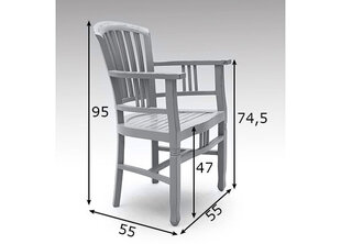 Обеденный стул Spa, taupe цена и информация | Стулья для кухни и столовой | 220.lv