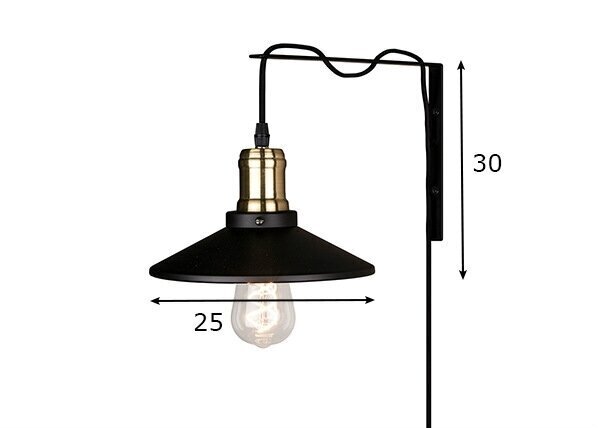 Globen Lighting sienas lampa Disc cena un informācija | Sienas lampas | 220.lv