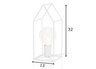 Globen Lighting galda lampa Home White cena un informācija | Galda lampas | 220.lv