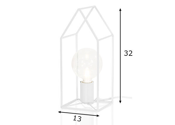 Globen Lighting galda lampa Home White цена и информация | Galda lampas | 220.lv