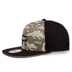 Snapback Cap: Horizon Forbidden West Graphics, Black/Olive цена и информация | Атрибутика для игроков | 220.lv