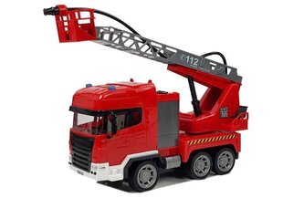 Attālināti vadāma ugunsdzēsēju mašīna ar ūdens pumpi 1:20 cena un informācija | Rotaļlietas zēniem | 220.lv