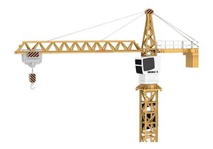 Duży Zdalnie Sterowany Dźwig Budowlany Wieżowy 100cm Żuraw Wysięgnik 2.4G цена и информация | Игрушки для мальчиков | 220.lv