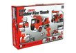 Konstruktora ugunsdzēsēju mašīna DIY ar tālvadības pulti 1:14, 54 d. cena un informācija | Rotaļlietas zēniem | 220.lv