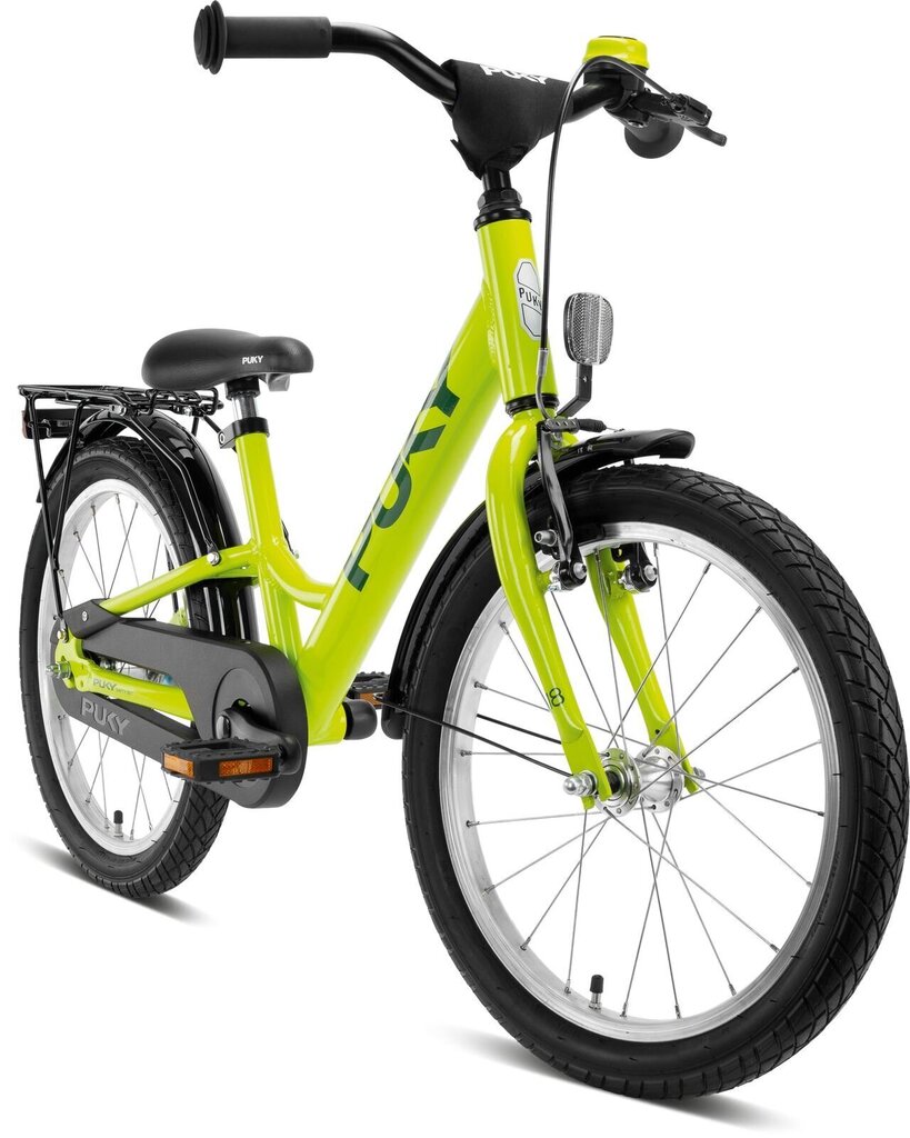 Bērnu velosipēds PUKY Youke 18" 2021, zaļš цена и информация | Velosipēdi | 220.lv