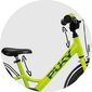 Bērnu velosipēds PUKY Youke 18" 2021, zaļš cena un informācija | Velosipēdi | 220.lv