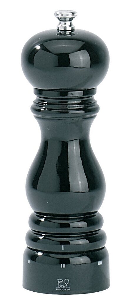 Peugeot sāls dzirnaviņas Paris u'select spīdīgi melnas, 18 cm cena un informācija | Garšvielu trauki, dzirnaviņas | 220.lv