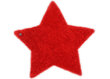 Garbārkšu paklājs Soft Uni Star 100x100cm, sarkanā krāsā cena un informācija | Paklāji | 220.lv