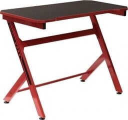 Игровой стол Intesi Unit, красный цена и информация | Компьютерные, письменные столы | 220.lv