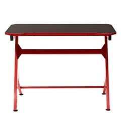 Игровой стол Intesi Unit, красный цена и информация | Компьютерные, письменные столы | 220.lv