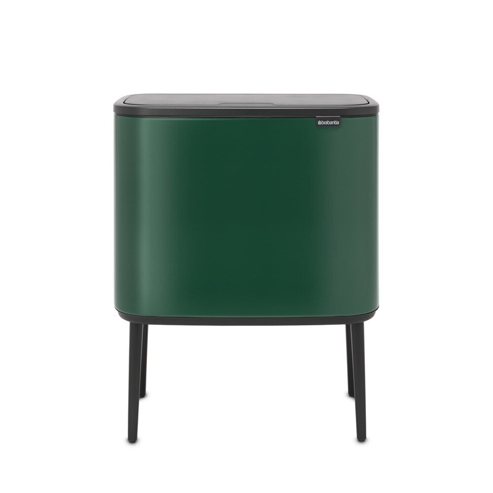 Brabantia atkritumu tvertne Bo Touch Bin 11 + 23L, Pine Green цена и информация | Miskastes | 220.lv