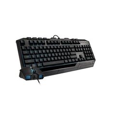 Mehāniskā tastatūra un vadu pele Cooler Master SGB-3001-KKMF1-US cena un informācija | Klaviatūras | 220.lv