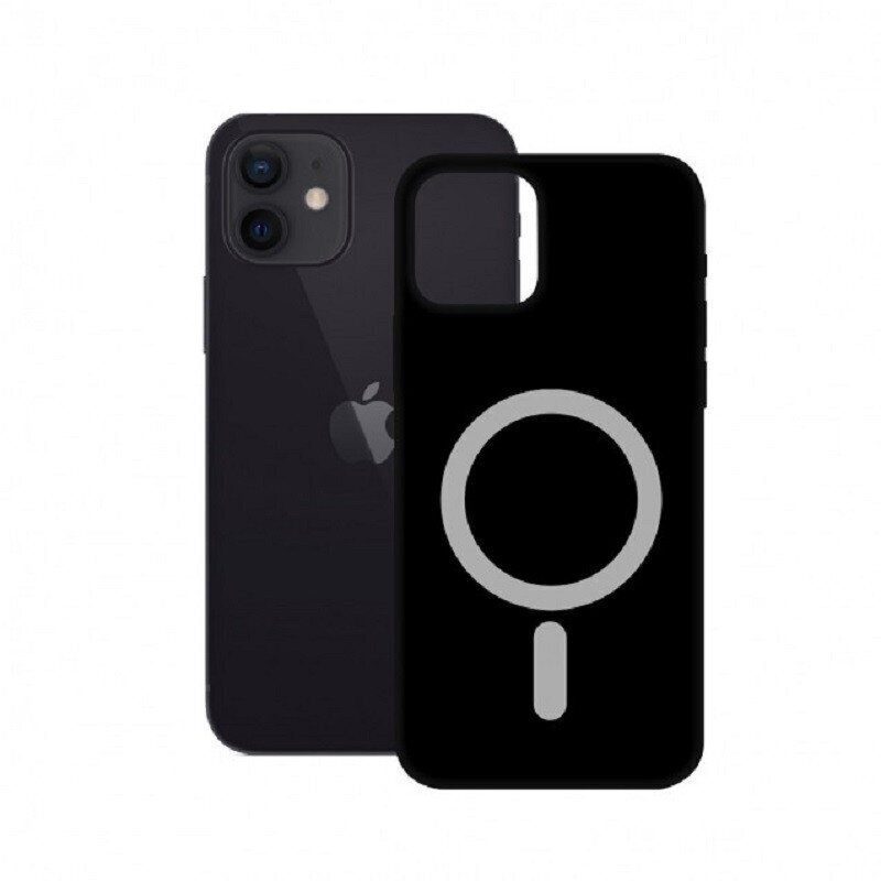 Ksix telefona vāciņš, piemērots iPhone 12 Mini, melns цена и информация | Telefonu vāciņi, maciņi | 220.lv