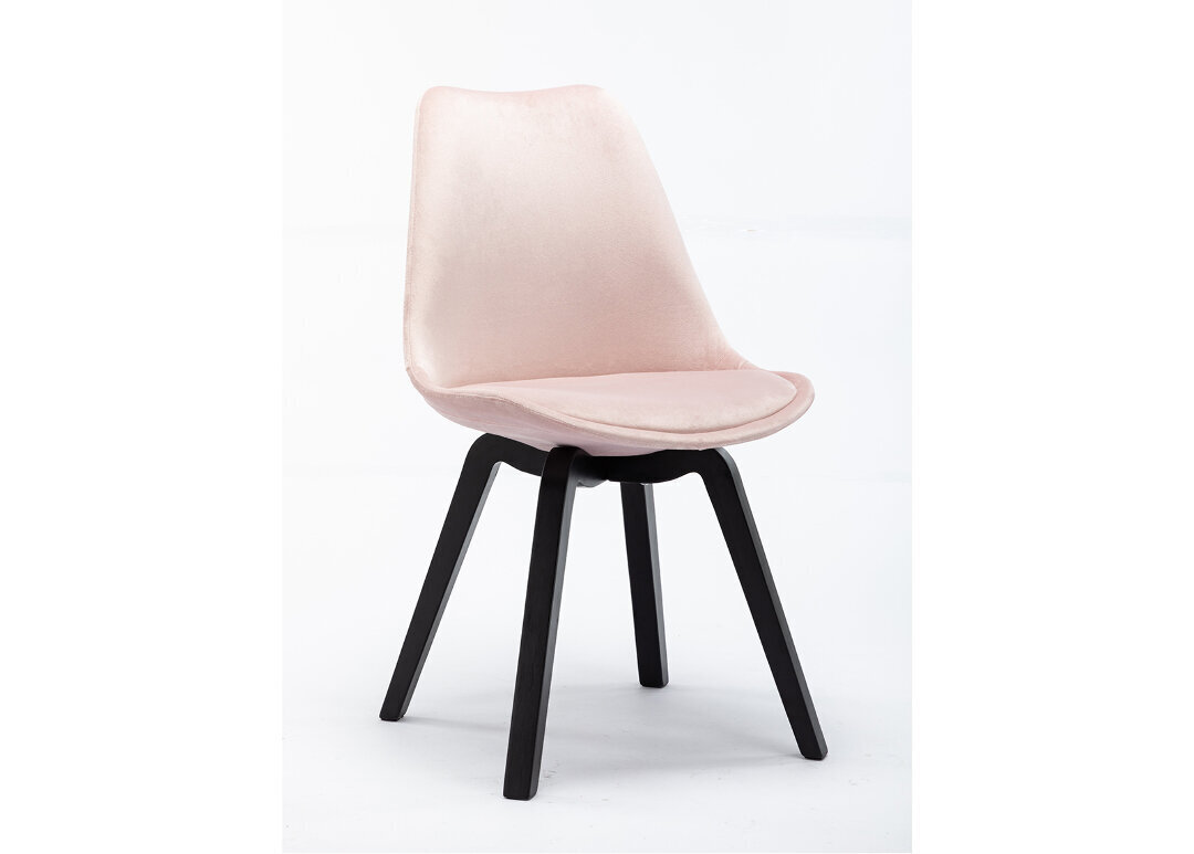 Krēslu komplekts, 2 gab., rozā cena un informācija | Virtuves un ēdamistabas krēsli | 220.lv