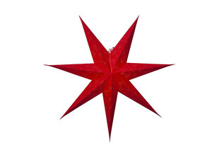 Звезда Decorus, красный цена и информация | Праздничные декорации | 220.lv