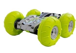 Дистанционно управляемый автомобиль с большими колесами, зеленый цена и информация | Игрушки для мальчиков | 220.lv