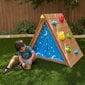 Kidkraft koka rotaļu telts ar rāpšanās sienu cena un informācija | Bērnu rotaļu laukumi, mājiņas | 220.lv