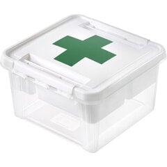 Коробка Classic 12 SMARTSTORE First Aid 1 цена и информация | Ящики для вещей | 220.lv