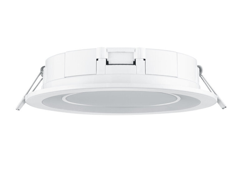 Iebūvējamā LED griestu lampa Core, 14,5 cm, matēti balta, iekļauta 12,5 W,  1250 lm lampa cena | 220.lv
