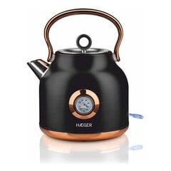Чайник HAEGER EK-22B.024A ART DECO с термометром 1.7 л, 2200W цена и информация | Электрочайники | 220.lv