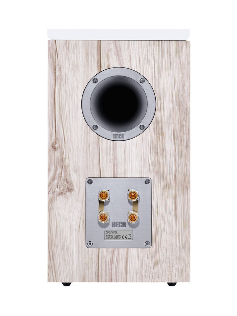 Heco Aurora 300 2-joslu BassReflex plaukta skaļruņi, balti cena un informācija | Mājas akustika, Sound Bar sistēmas | 220.lv
