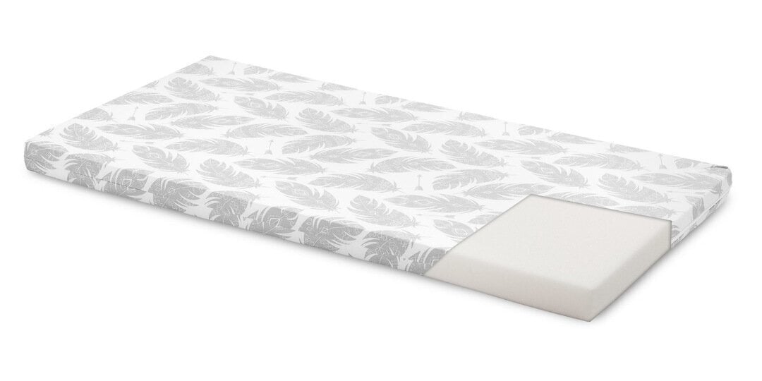 Sensillo matracis mazuļiem ar poliuretāna putām, 120 x 60 x 6 cm, pelēks цена и информация | Matrači | 220.lv