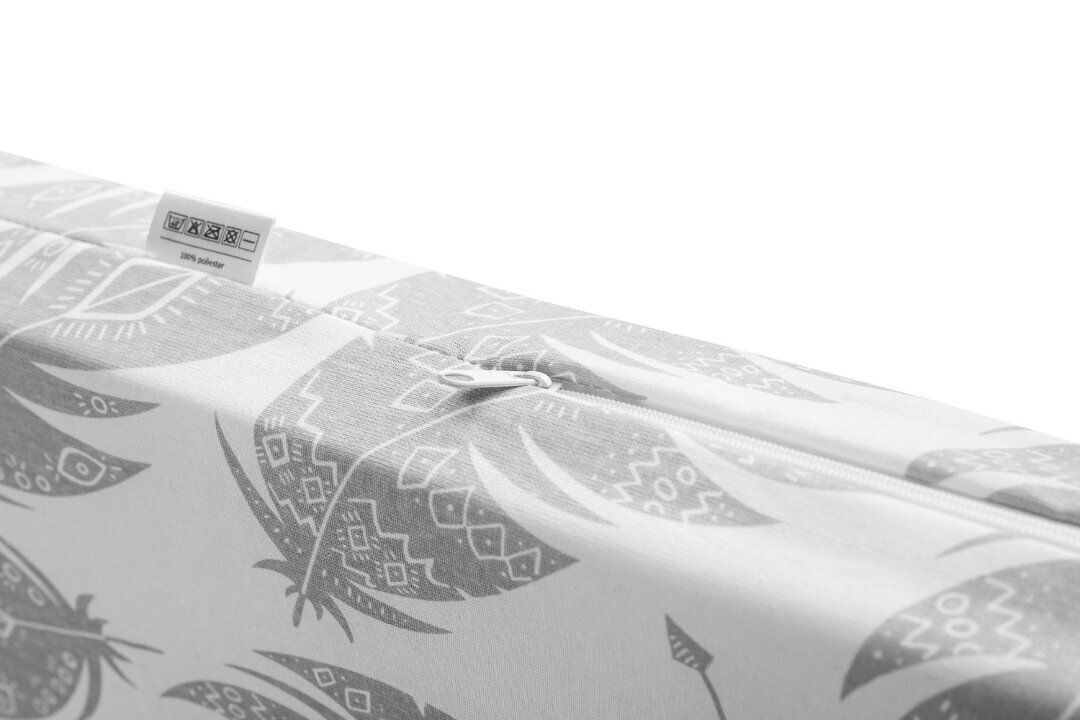 Sensillo matracis mazuļiem ar poliuretāna putām, 120 x 60 x 6 cm, pelēks цена и информация | Matrači | 220.lv