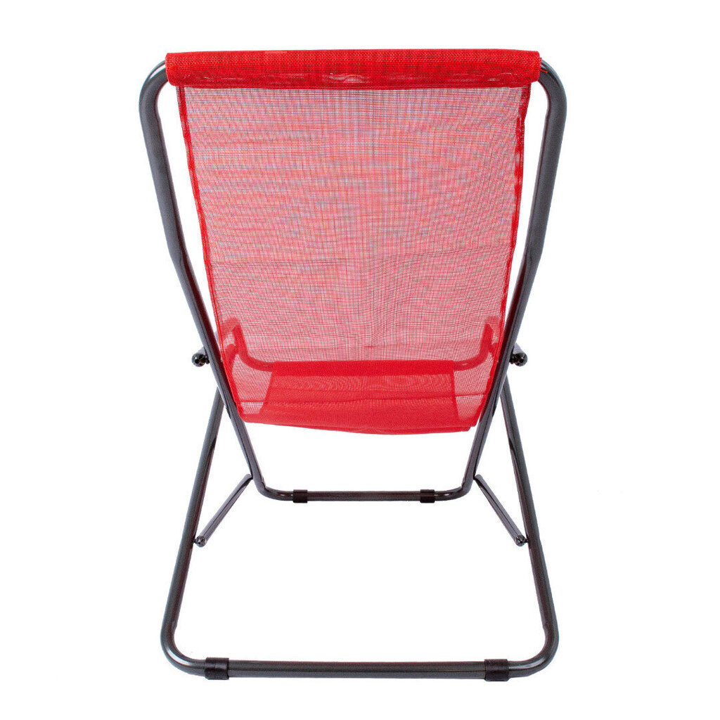 Krēsls Cretex, sarkans cena un informācija | Dārza krēsli | 220.lv
