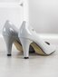 Sieviešu augstpapēžu kurpes, pelēkā krāsā 891096916 cena un informācija | Sieviešu kurpes | 220.lv