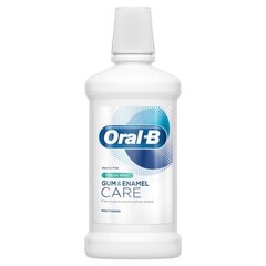 Mutes dobuma skalošanas līdzeklis Oral-B Gum & Enamel Care Fresh Mint, 500 ml cena un informācija | Zobu pastas, birstes | 220.lv