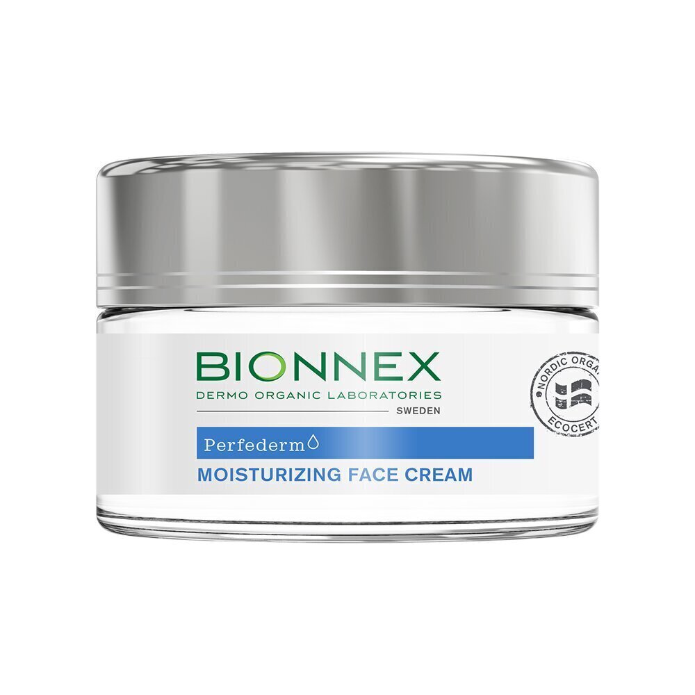 Mitrinošs sejas krēms Bionnex Perfederm, 50 ml cena un informācija | Sejas krēmi | 220.lv