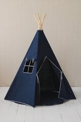 Moi Mili zilā gala telts cena un informācija | Bērnu rotaļu laukumi, mājiņas | 220.lv