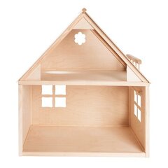 Деревянная игрушечный домик цена и информация | Игрушки для девочек | 220.lv