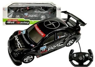 Auto Zdalnie Sterowane R/C Sportowe 1:16 Czarne цена и информация | Конструктор автомобилей игрушки для мальчиков | 220.lv