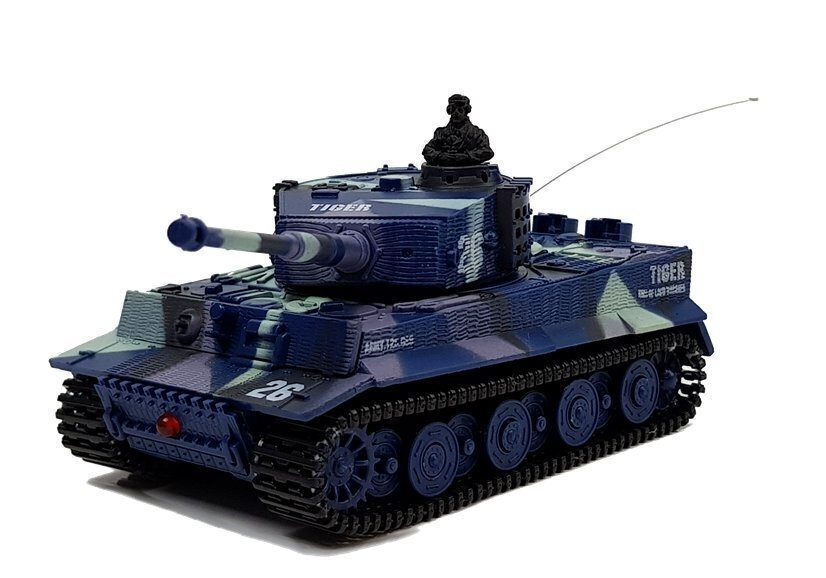 Tanks ar tālvadības pulti 1:72 cena un informācija | Rotaļlietas zēniem | 220.lv