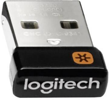 Logitech USB Unifying 910-005931, melns/sudraba cena un informācija | Peles | 220.lv