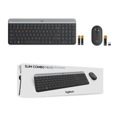 Logitech MK470 cena un informācija | Klaviatūras | 220.lv