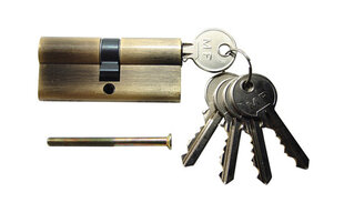 Cilindrs durvju MP, MCI-35-35-B, AB(vecs zelts), 70mm, 5 atsl., Angļu cena un informācija | Durvju slēdzenes | 220.lv