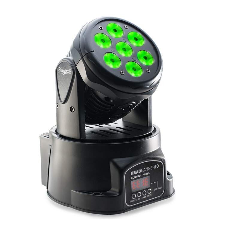 LED kustīgā galva Stagg SLI MHW HB10-0 цена и информация | Mūzikas instrumentu piederumi | 220.lv