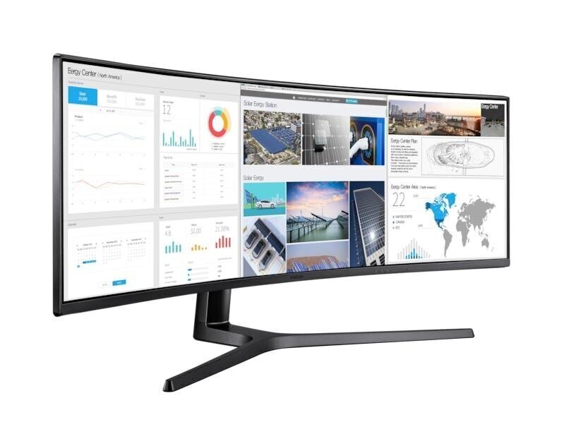 Samsung LC49J890DKRXEN cena un informācija | Monitori | 220.lv