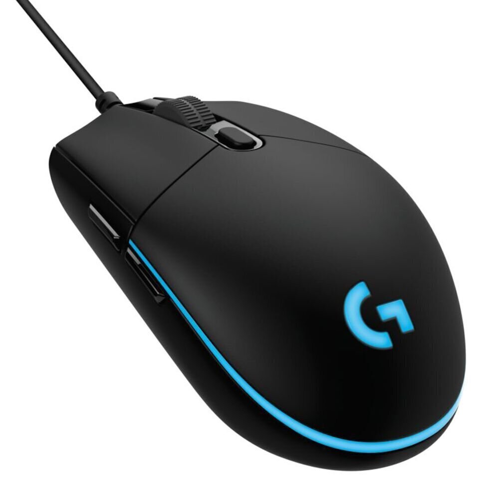 Logitech Pro Hero, melns cena un informācija | Peles | 220.lv