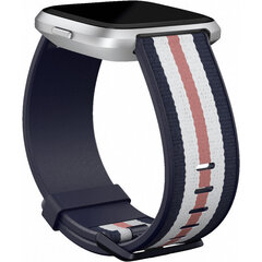 Fitbit  Versa-Lite Woven Hybrid Band, large, navy цена и информация | Аксессуары для смарт-часов и браслетов | 220.lv