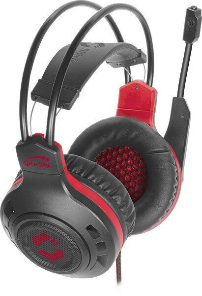 Speedlink austiņas + mikrofons Celsor Gaming, melnas (SL-860011-BK) цена и информация | Austiņas | 220.lv