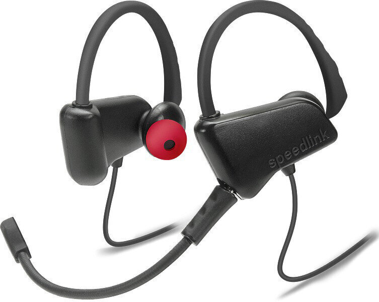 Speedlink austiņas + mikrofons Juzar Gaming Ear Buds (SL-860020-BKRD) цена и информация | Austiņas | 220.lv