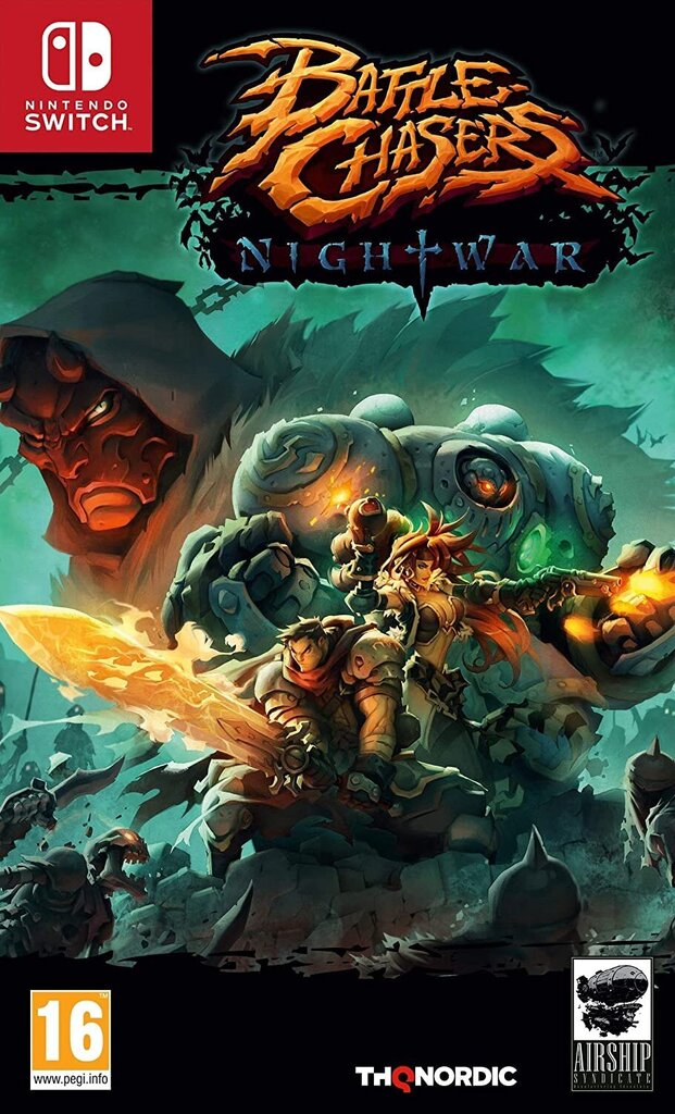 Spēle priekš Nintendo Switch -Battle Chasers Nightwar цена и информация | Datorspēles | 220.lv