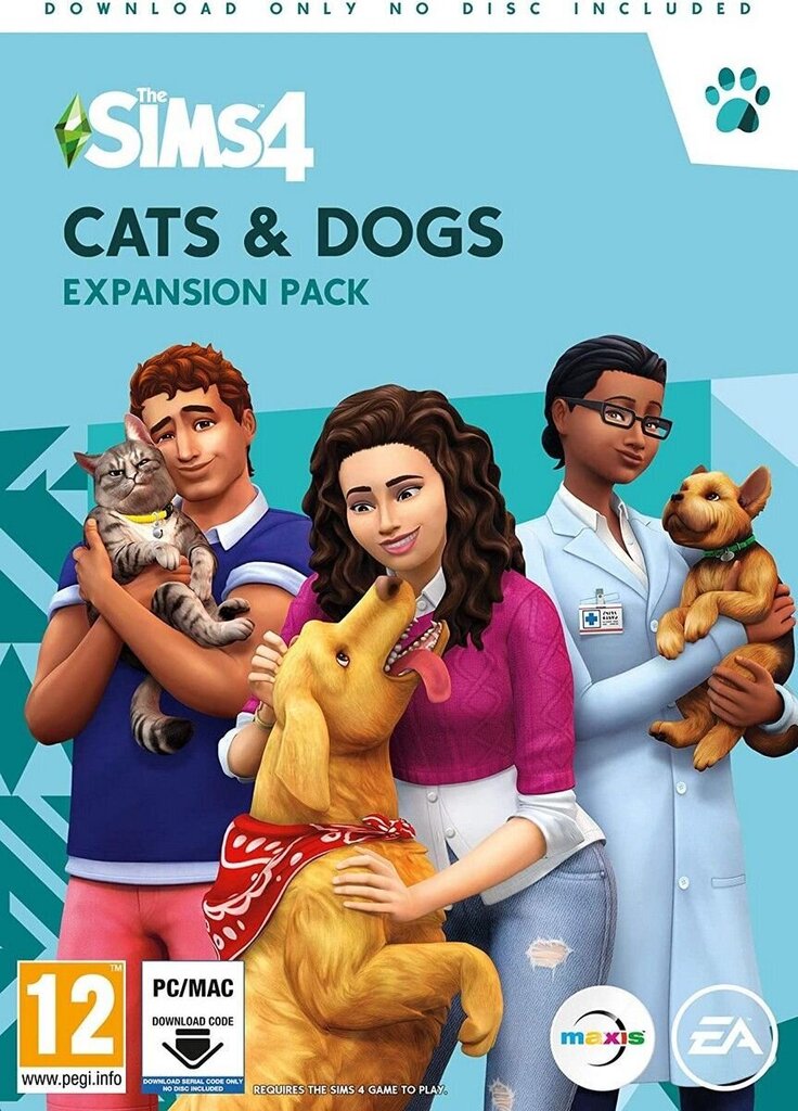 Spēle priekš PC, The Sims 4: Cats and Dogs цена и информация | Datorspēles | 220.lv