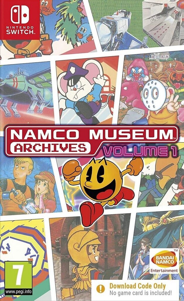 SWITCH Namco Museum Archives Volume 1 - Digital Download cena un informācija | Datorspēles | 220.lv