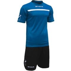 Спортивный костюм для мужчин Givova Kit One Jr KITC58 0210, синий цена и информация | Мужская спортивная одежда | 220.lv