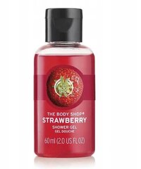Dušas želeja The Body Shop Strawberry 60 ml цена и информация | Масла, гели для душа | 220.lv